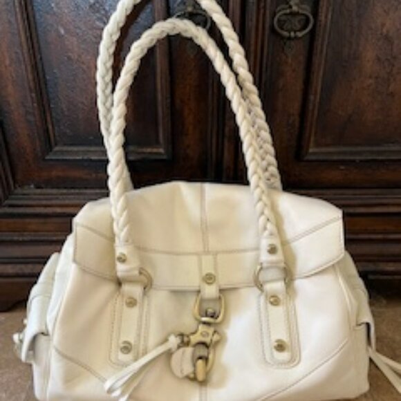 Francesco Biasia Handbags - Francisco Biasia Creme Bag